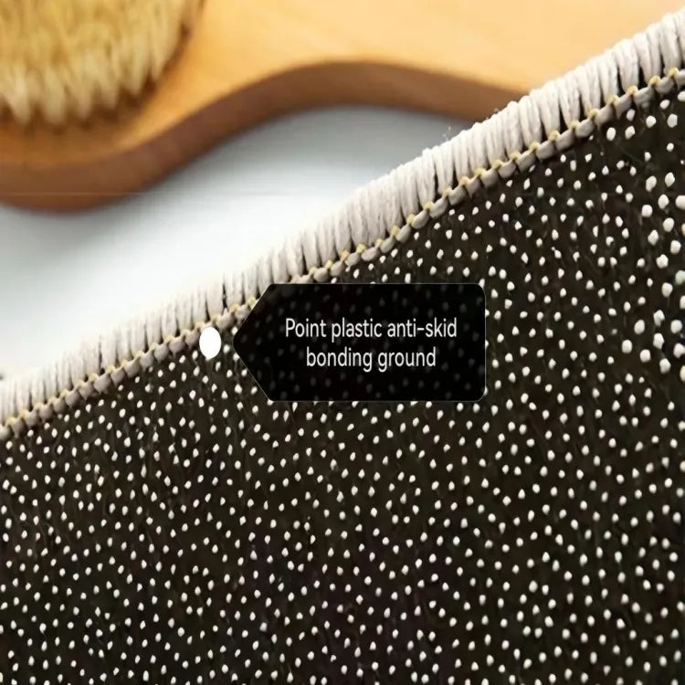 Cool White Car Rug Digital Printing Technology Simple Housewarming Gift Handmade Non-Slip Decorative Carpet